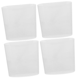 Healeved 4pcs Portable Hanging Storage Buckets for Makeup and Accessories Compact Organizer for Tabletop Use for Salon and Home Storage