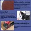 Triangle Grinding-Pads,Sanding Discs,90 Pieces Sanding Pads,93 * 93 * 93mm,andpaper