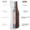 Wine Bottle Protector Sleeves by Honeycomb Paper,16 Set Reusable Glass