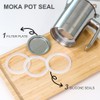 wedrink 1 Filter and 3 Silicone Gasket Seals Replacement for