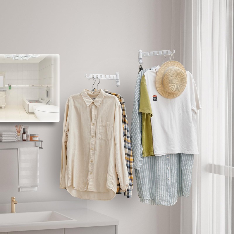 JOOM Laundry Drying Rack Wall Mounted Clothes Drying Rack clothes