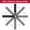 Angle Finder,Digital Angle Finder Tool,8''/200mm Digital Angle Finder Ruler with