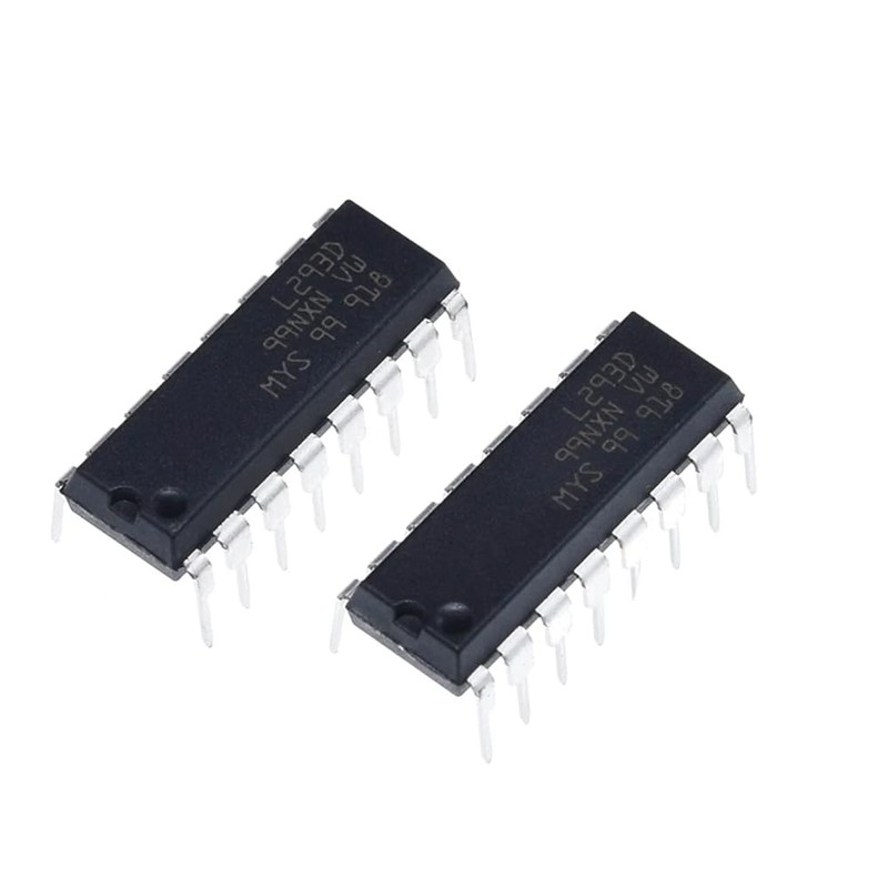 PENGLIN 10pcs L293 L293D 16 Pin IC Stepper Motor Driver