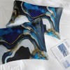 Pamnest Comforter Set Queen Size, Deep Blue Painting 7 Pcs