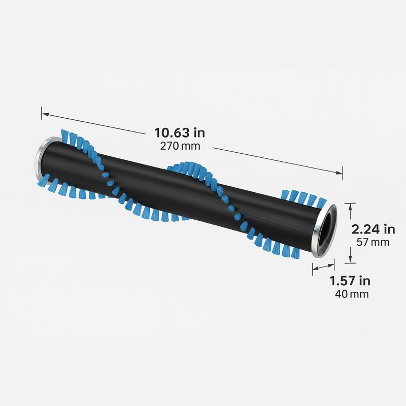 Replacement Roller Brush Compatible with Upright Vacuums – Fits SEBO
