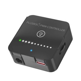 PlusRoc 12V DC PWM Fan Controller Hub, 60W Output for PC Cooling Fans