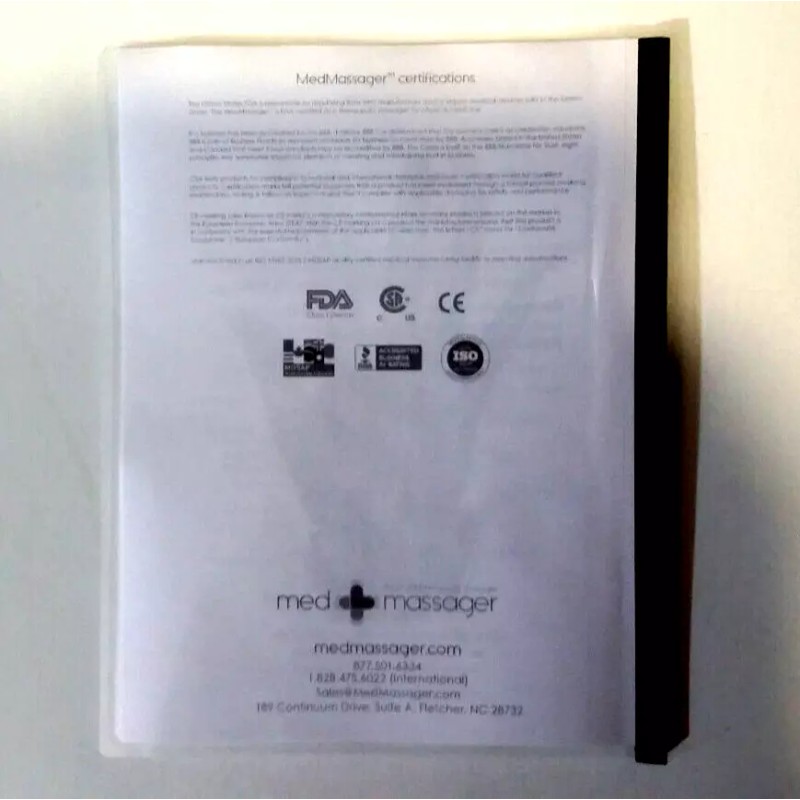 MedMassager MMB05 Body Massager Manual