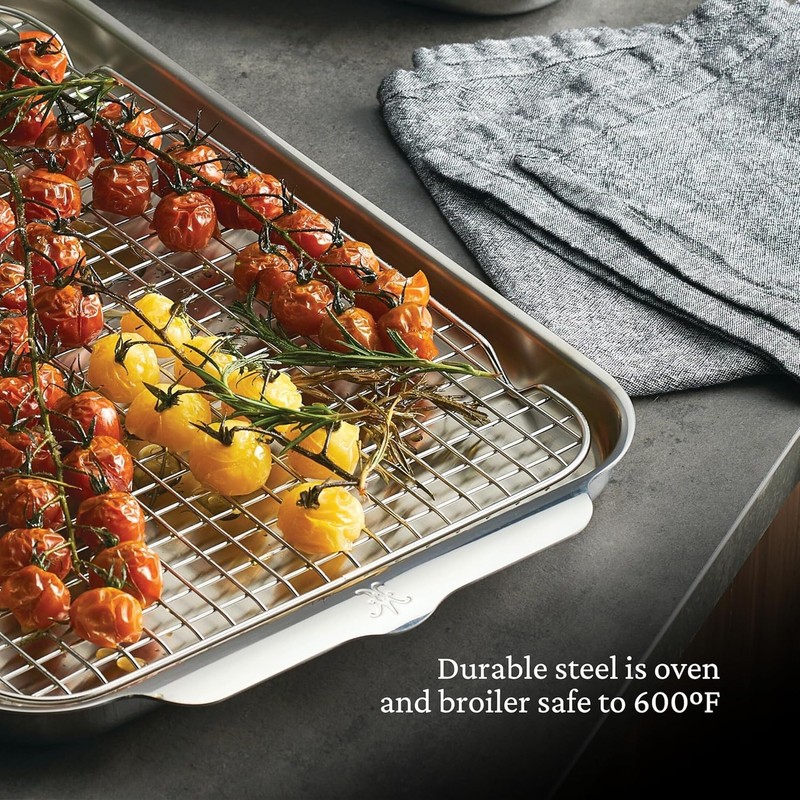 Hestan Provisions OvenBond – 9" x 12.5" Tri-ply Clad Stainless
