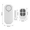 Door Window Alarm for Home Security with Remote, 6 Pcs