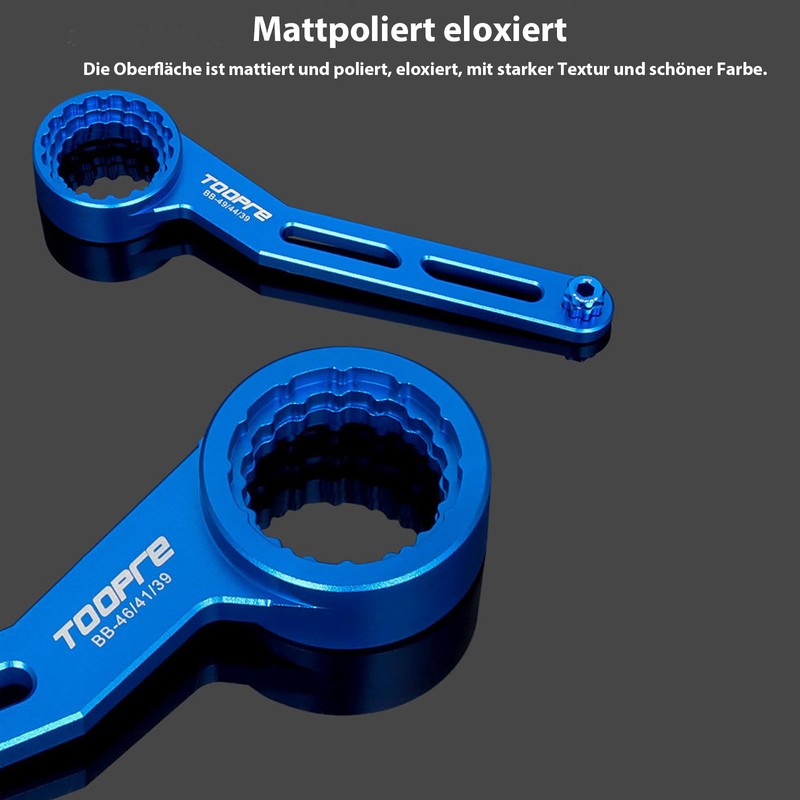 Buaak 6-in-1 Multifunctional Bicycle Bottom Bracket Wrench, Crank Removal Tool,