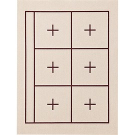 Kuretake KA28-208S Calligraphy Pad Calligraphy Supplies Standard No. 12-2 Squares Beige