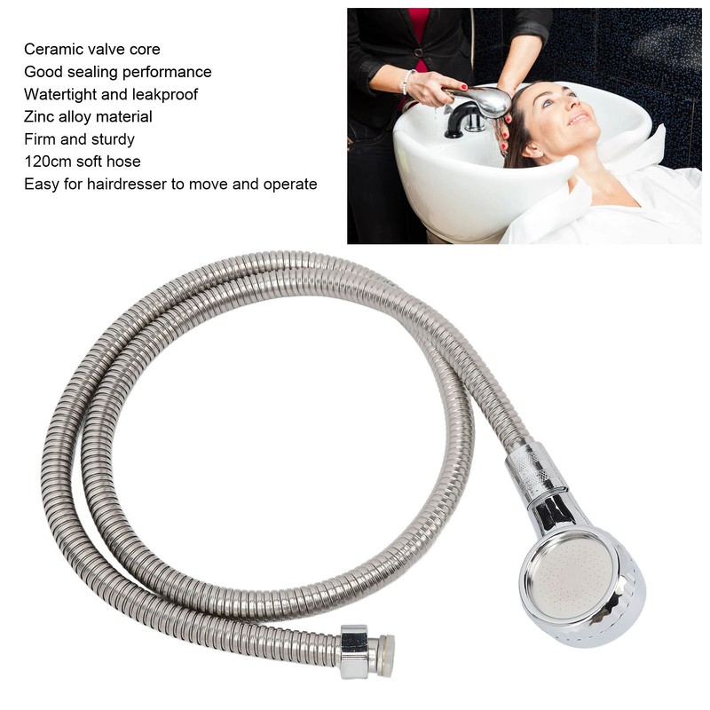 Shampoo Bowl Faucet 100cm Pipe 120cm Soft Hose Shampoo Bed