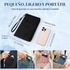 Porta Pasaporte Familiar con Bloqueo RFID (Negro)