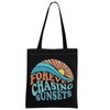 Beach Gift Forever Chasing Sunsets Tote Bag Summer Lover Gift