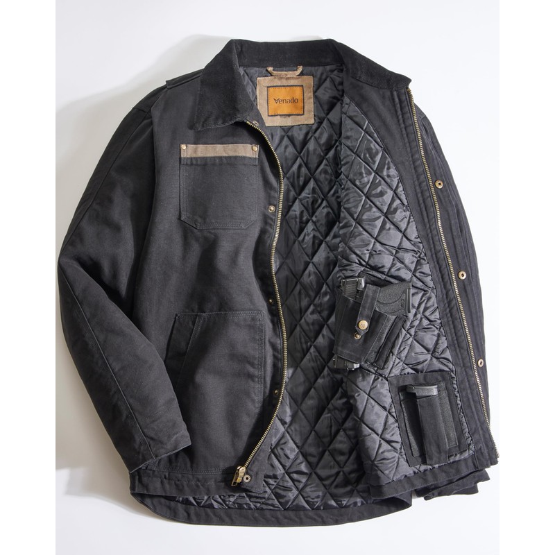 Venado Concealed Carry Jacket for Men - Heavy Duty Canvas