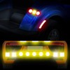 Golf Cart Front Rear Side Reflex Reflector Strips, Stick-On Reflective