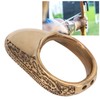Archery Thumb Ring Universal Archery Shooting Metal Brass Finger Guard