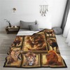 Lion Blanket for Boys Men Lion Throw Blanket for Kids