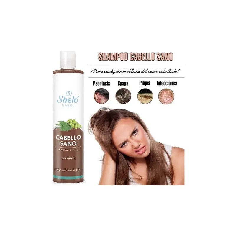 Shampoo Y Gel Cabello Sano Sheló Nabel