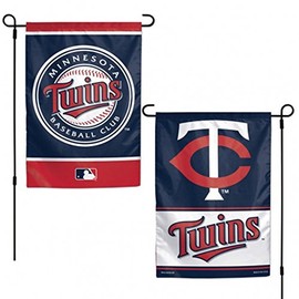 Stockdale Minnesota Twins baño GARDEN FLAG Premium - Pancarta de béisbol de 2 caras para casa al aire última intervensión