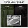 Oversize XL XXL Waterproof Merino Wool Beanie for Men Women