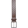 Urban Classics Men's Woven Embossed Synthetic Leather Belt, Braided Belt