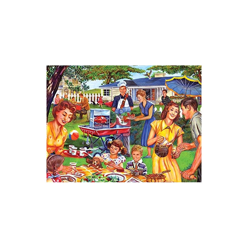 Backyard Barbeque 500 Piece Puzzle