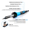 Soldering Iron Kit, 90W 110V LCD digital soldering gun，12-in-1 Soldering