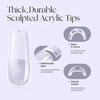 Five Angeles Tipex Nail Tips Kit,Pre-etched Acrylic Hard Nail Tips