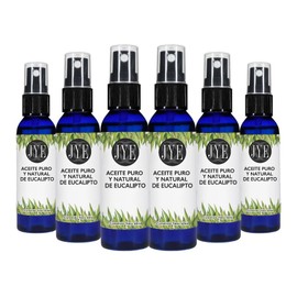 6 Frascos De Aceite De Eucalipto JYE 100% Natural