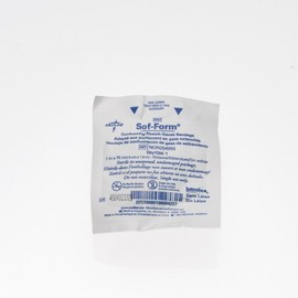 Medline NON254955Z Bandage, Gauze, Sof-Form, 1" x 75, Stroll, Lf (Pack of 12)