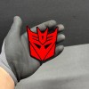 UsaStandard 2x Decepticon Transformer Mask Car Fender Badge Acrylic Emblem