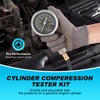 Nilight Compression Tester, 11 PCS Engine Compression Tester Kit with