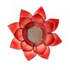 Lotus candleholder chakra 1 Red silverlining