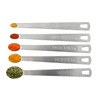 LIUSM Mini Measuring Spoons Set,Stainless Steel Measuring Spoons Set (Set
