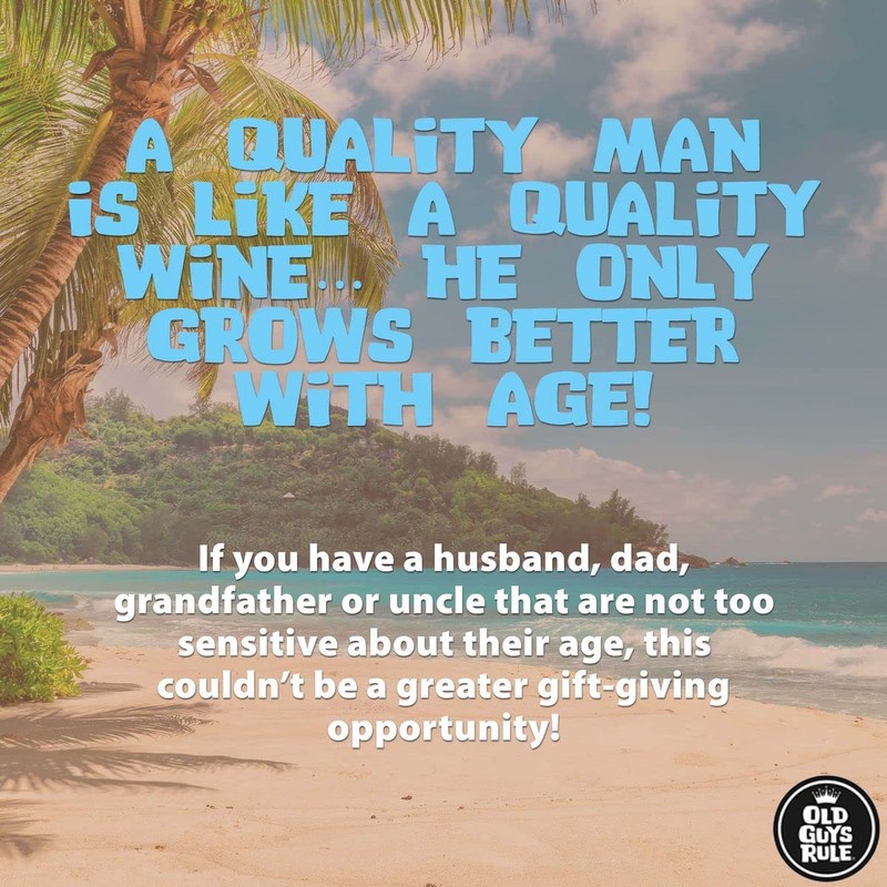 OLD GUYS RULE Waves - Aislante para bebidas