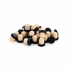 E.C. Kraus Mushroom Corks (30), Brown, Cork, Wine Bottling Equipment, Wine Corks, Fifth Size