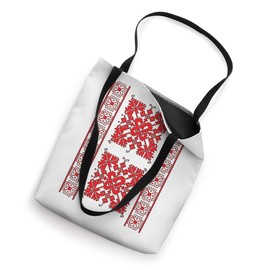 Traditional Romanian folk art motifs from Olt region Tote Bag