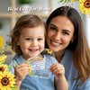 Sunflower Acrylic Heart Keepsake Decoration: "You Are My Sunshine" Engraved