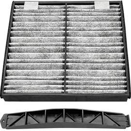 EPAuto CP259 (259-200) Filtro de aire de cabina incluye repuesto de carbón activado para Chevy Silverado, Suburban, Tahoe, Avalanche; GMC Sierra, Yuko
