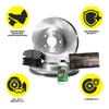 Hart Brakes Front Brakes and Rotors Kit |Front Brake Pads|