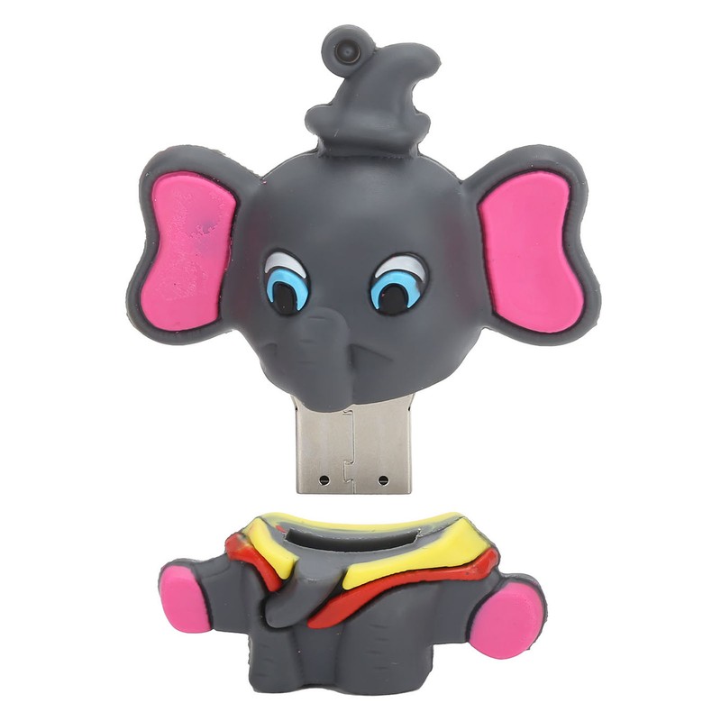 Portable USB2.0 Flash Drive Cute Cartoon Styling Data Storage Transmission