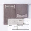 (Web Limited) 61-5039301 Volume Bath Towels, Set of 2, Gray,