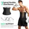 BVVU Waist Trainer for Men Waist Trimmer Tummy Control Sauna
