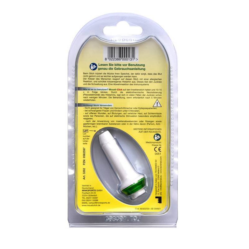 MOUSTICLICK gg. Insektenstiche 30000 Clicks