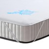 Beedsooth Waterproof Mattress Protector 120 x 200 cm, Breathable Molleton