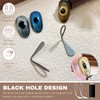 Black Hole Cat Eye Nail Magnet, Nail Magnet Tool Set,