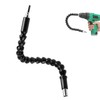Flexible Shaft, Flexible Extension Screwdriver 11.6 Inch Flexible Power Bit