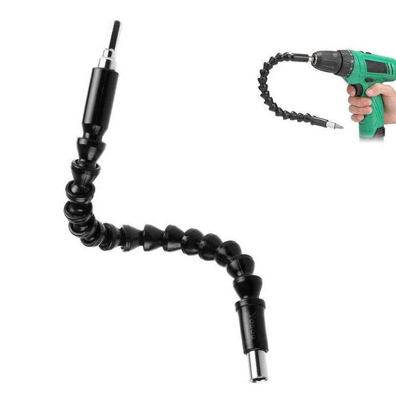 Flexible Shaft, Flexible Extension Screwdriver 11.6 Inch Flexible Power Bit