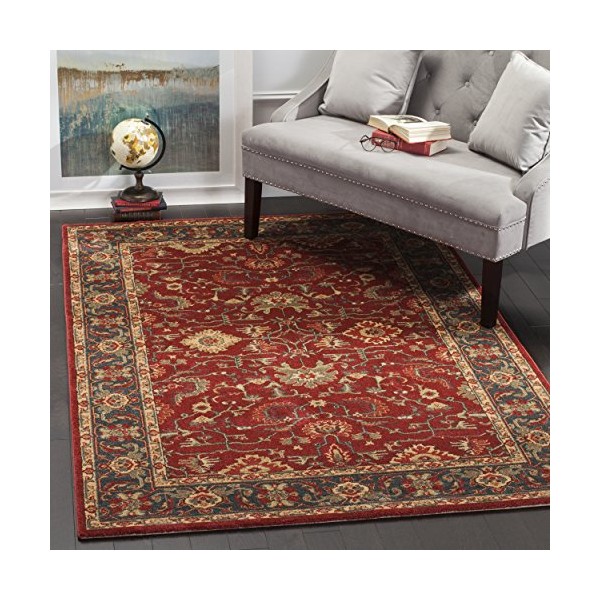 Safavieh Mahal Collection MAH693F Traditional Oriental Area Rug, 4' x